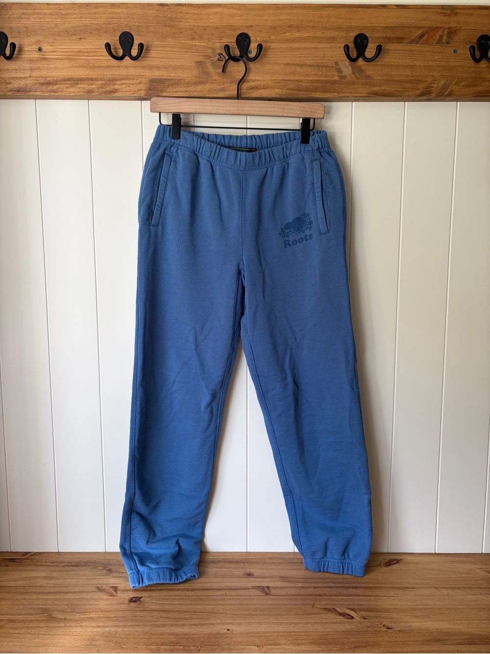 Roots Original Sweatpants Blue Sweatpant Bottoms Women’s Unisex Size XS